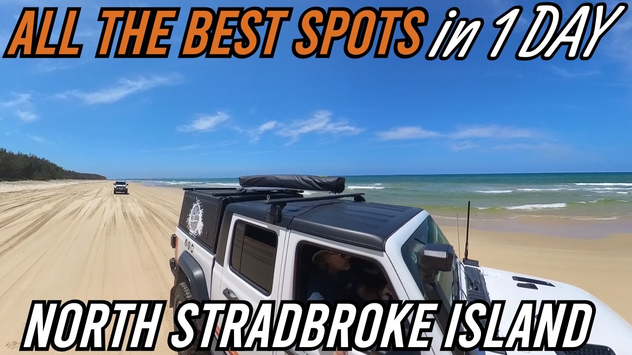 Can we see All NORTH STRADBROKE Island in 1 Day? | Minjerribah 4WD Adventure