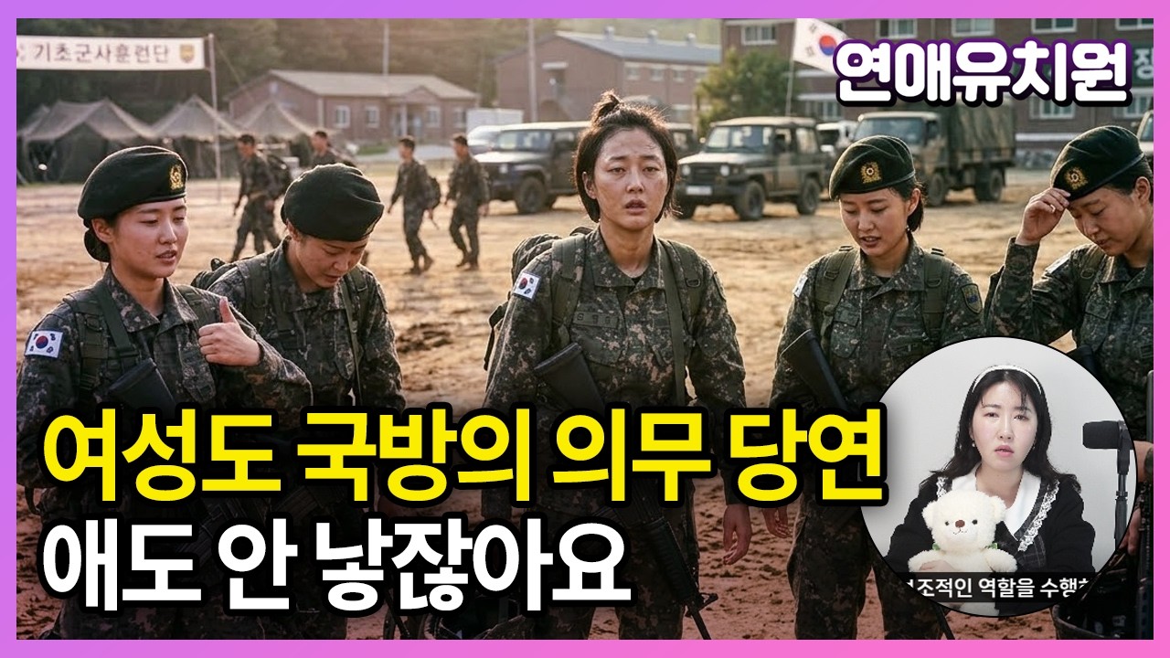 애 안낳는 20대 여성도 국방의 의무 져야한다?