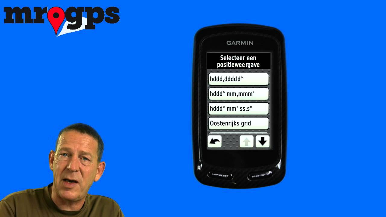 Garmin Edge 800 - toestel instellingen - device settings