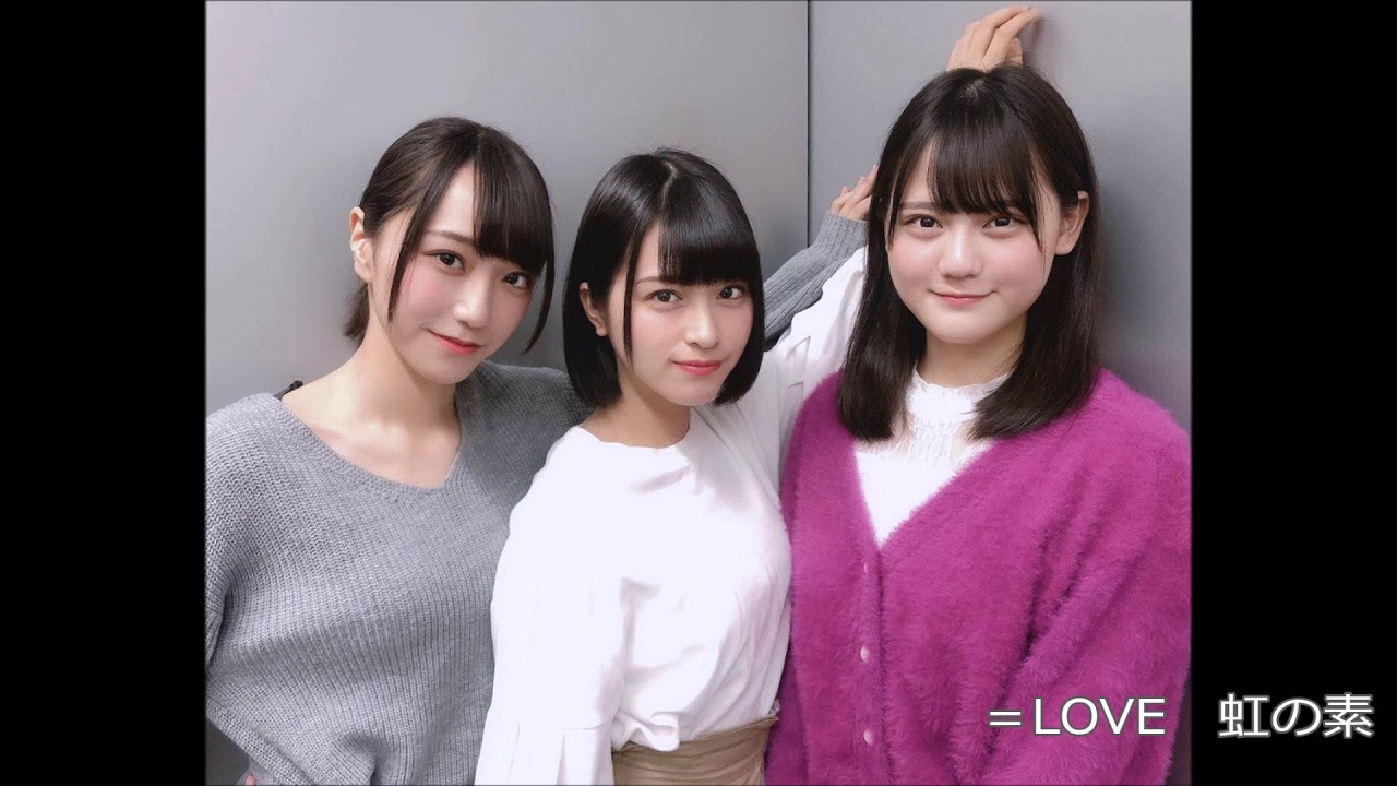 【耳が気持ち良い～ ...瞳！】 BRAND NEW HOT SHOT ＝LOVE( #野口衣織 #佐々木舞香 #髙松瞳 ) 虹の素190417