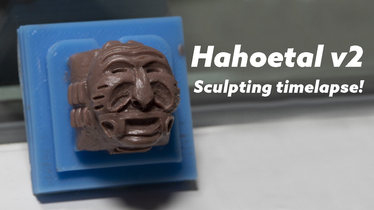 Artisan Keycap Sculpting Timelapse - Hahoetal V2