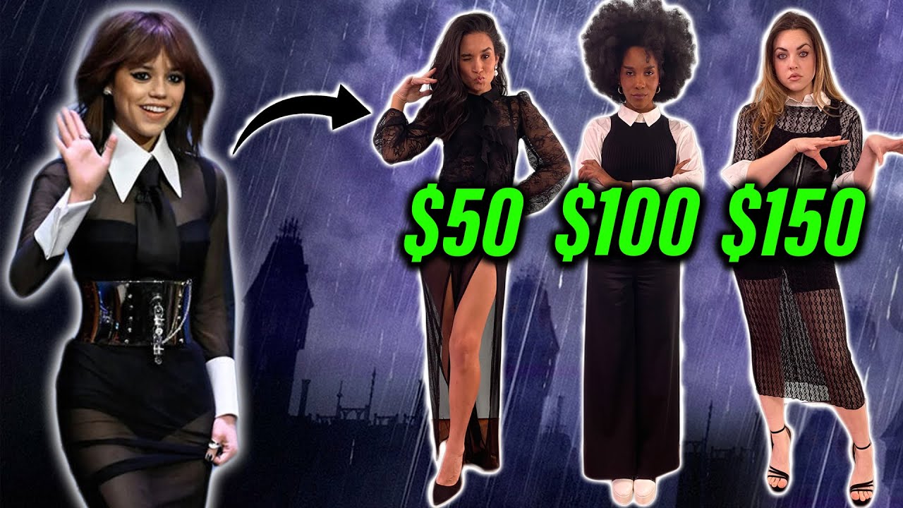 Recreating Jenna Ortega’s Outfits *3 Different Budgets*