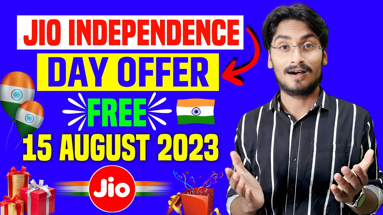 Jio 15 August Offer - Jio Independence Day Offer | Jio Free Data Offer | Jio Freedom Offer