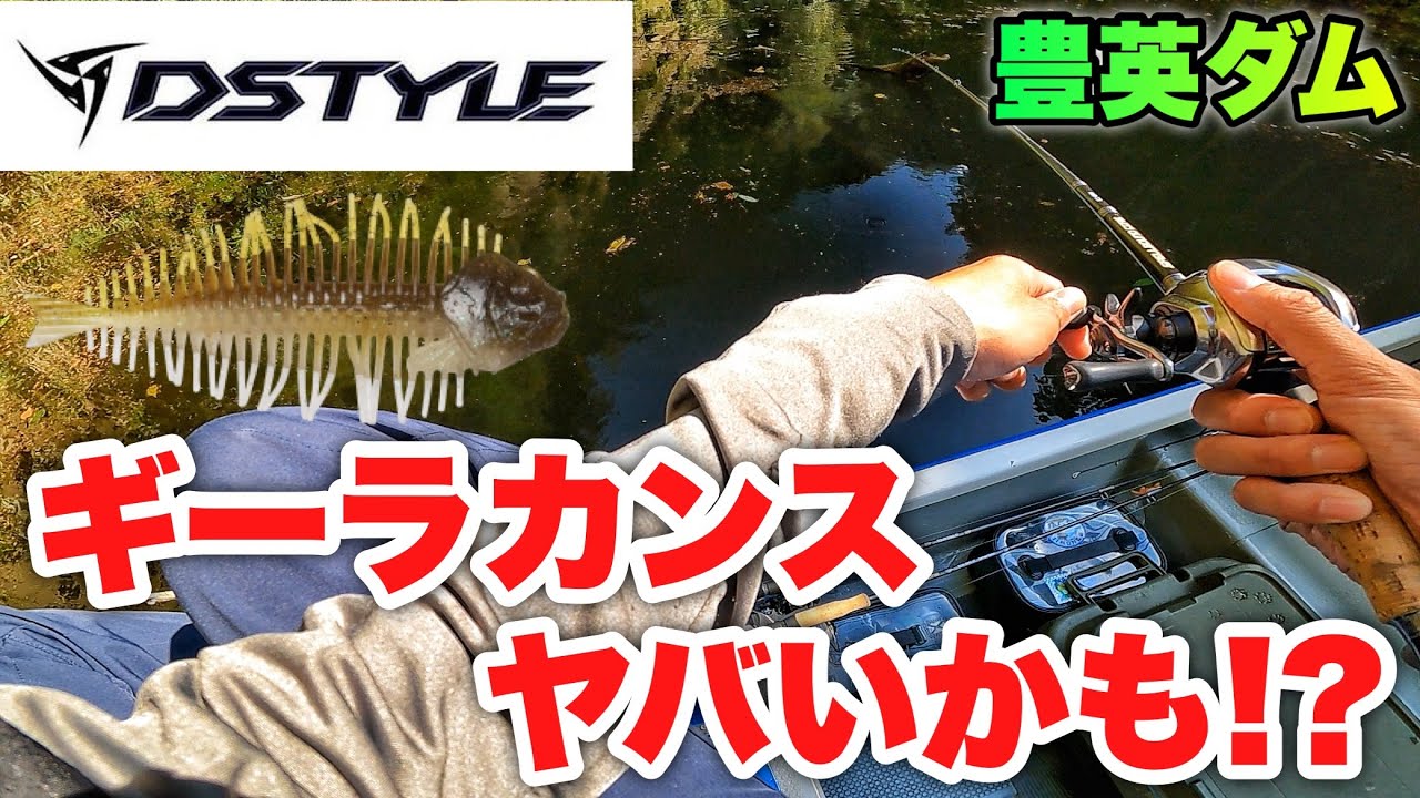【ギーラカンス】ルアーパワーやばいてwこの使い方正解かも【10月豊英ダム・DSTYLE. GEELACANTH】