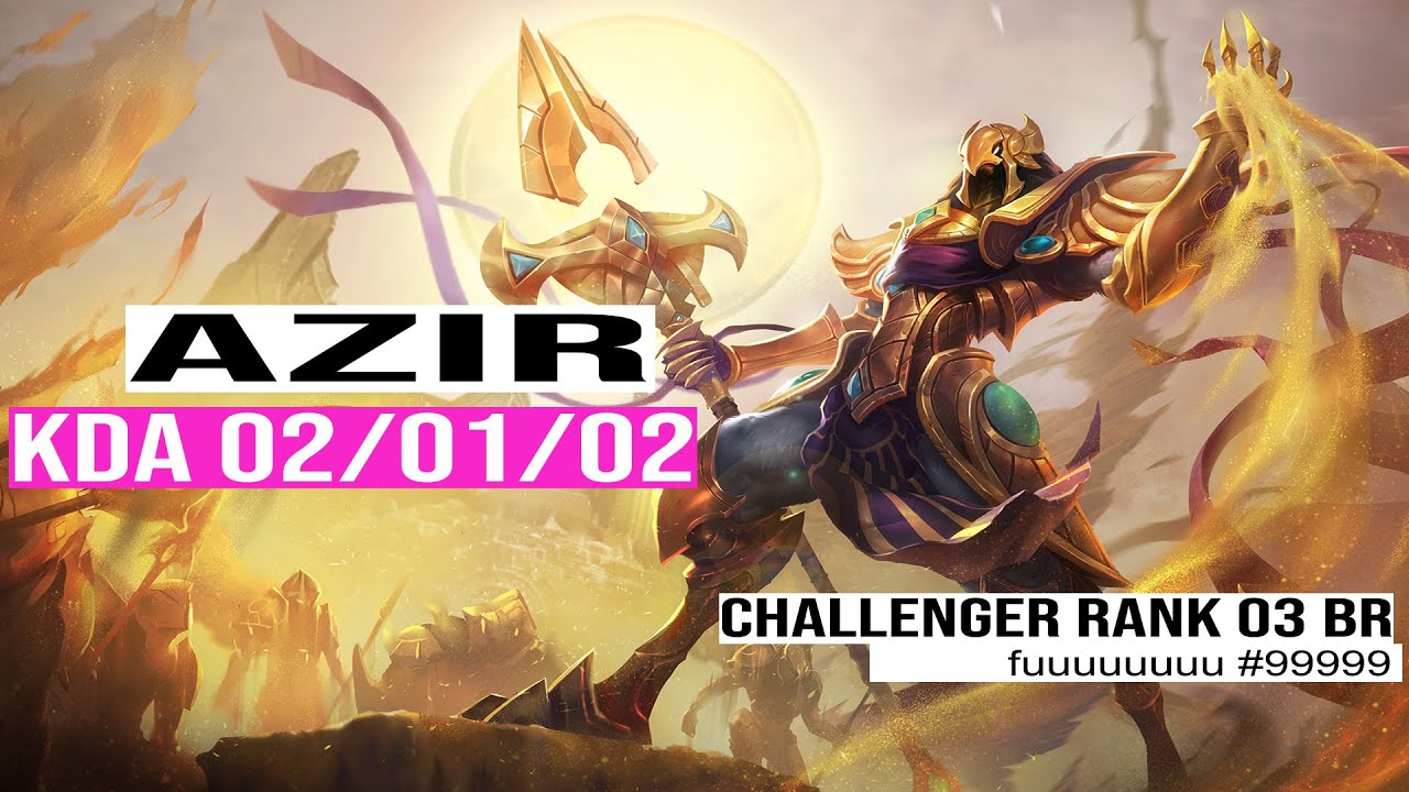 Azir vs Akali Mid | Rank 03 | Challenger BR Patch 14.3 Season 14