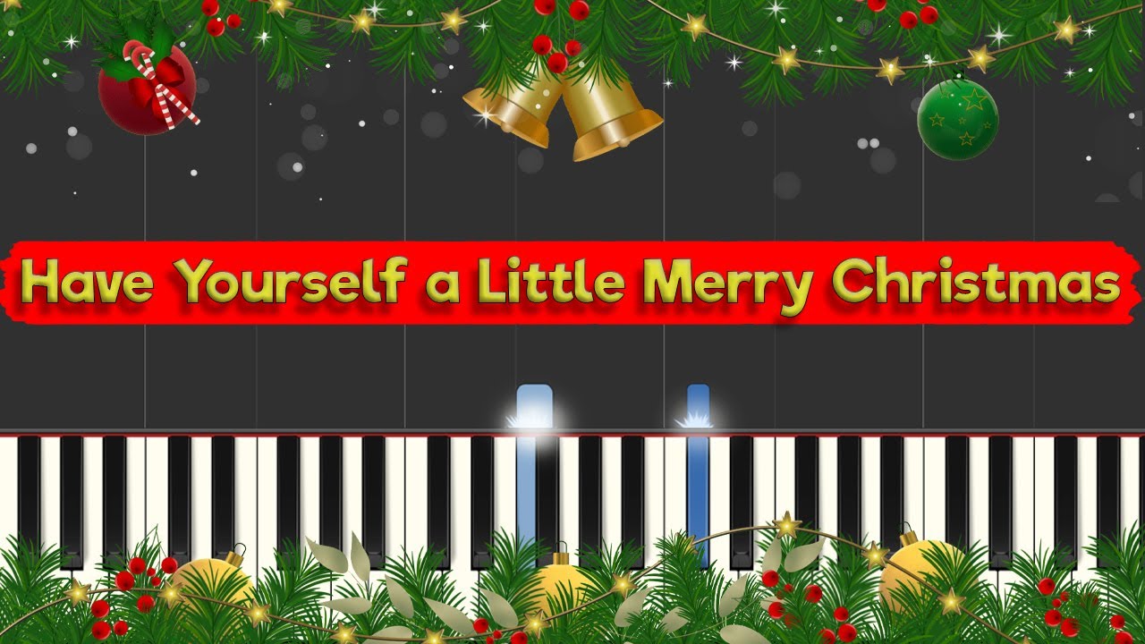 Have Yourself a Merry Little Christmas - Jazz Piano Tutorial (~sheets in description~)
