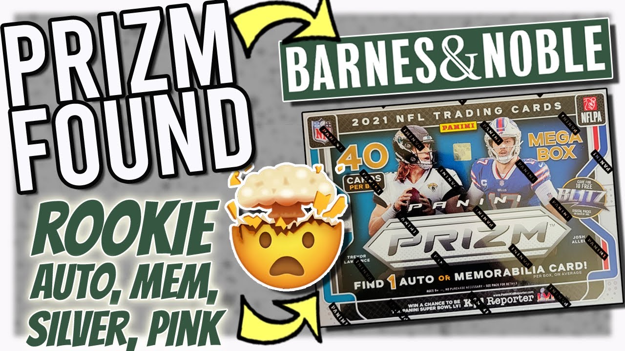 Sports Card Hunting: My 1 Tip! Hit a restock at Barnes and Nobel. 2021 Prizm Football Mega Box AUTO
