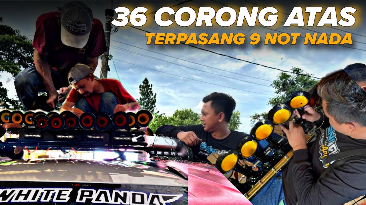 UPGRADE 9 NOT NADA DUA UNIT SEKALIGUS WHITE PANDA DAN KIJANG BOY 36 CORONG ATAS