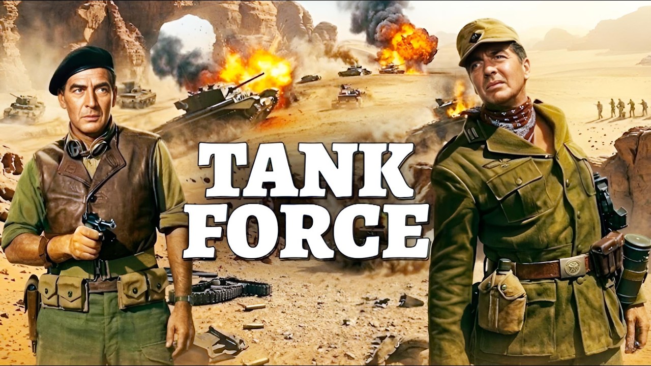Tank Force | English Dubbed War Movie!