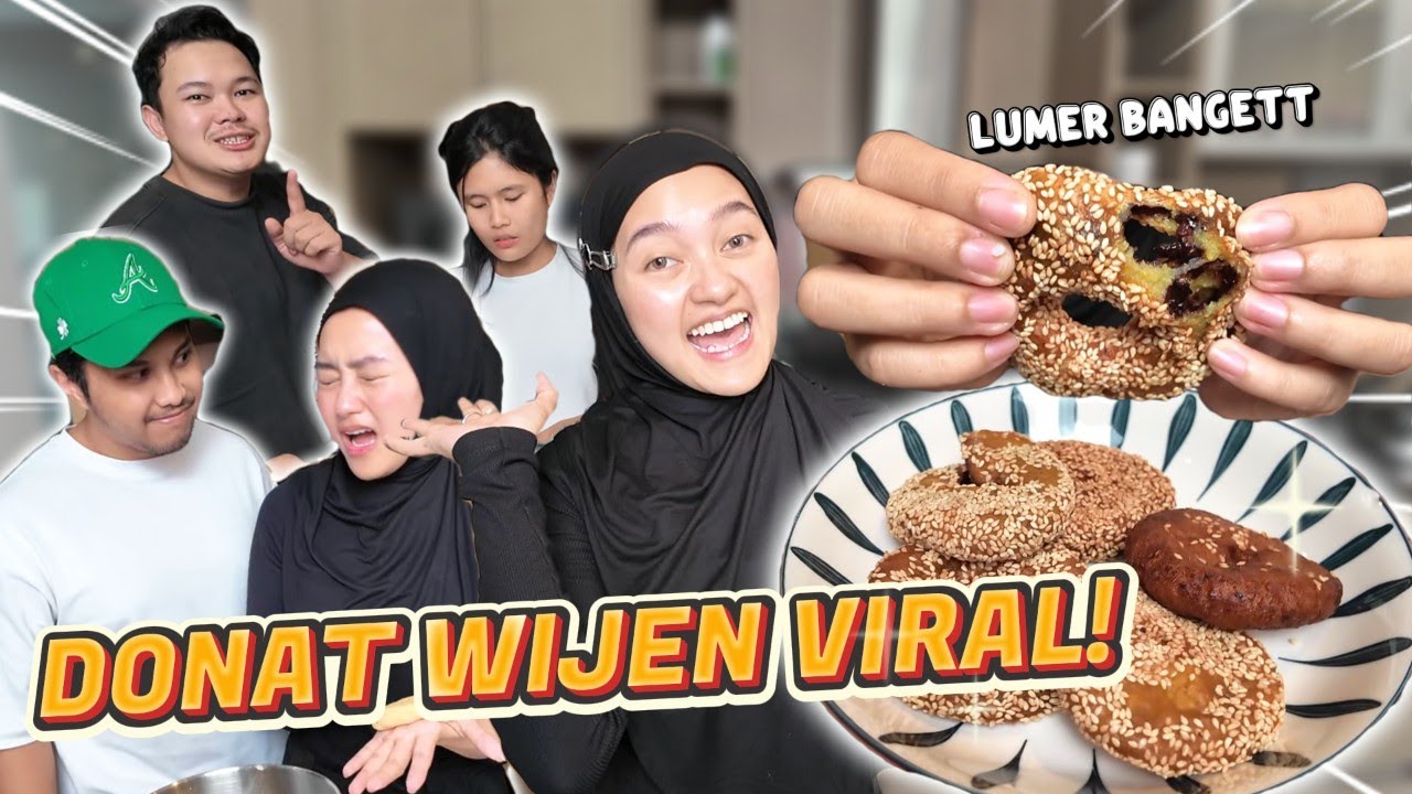 BIKIN DONAT LAGII ?!!! DONAT WIJEN VIRAL !!!