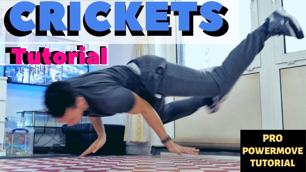 Crickets Tutorial | Powermove tutorial | How to Crickets | Bboy Breaking tutorial