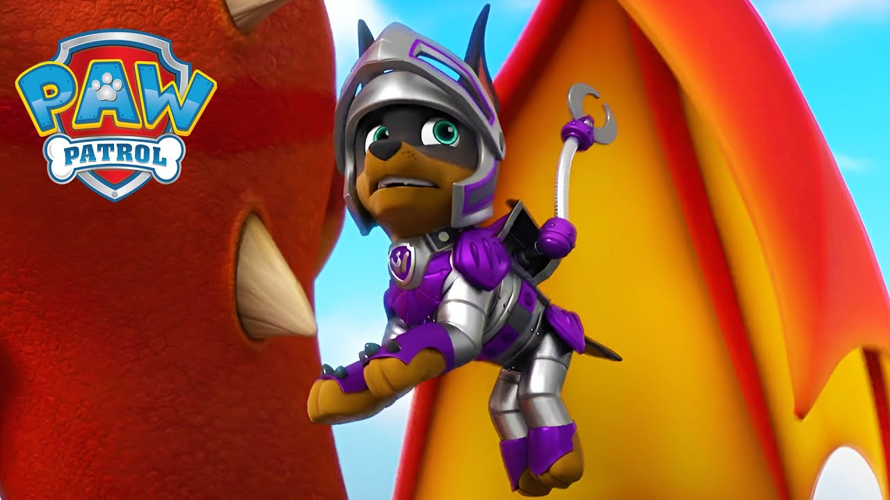 Missão do dragão! 🐉 - Patrulha Canina PAW Patrol - Desenhos animados para crianças