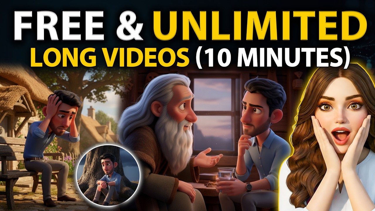 Generate Long YouTube (16:9) Videos with Consistent Character 🔥 | FREE & UNLIMITED