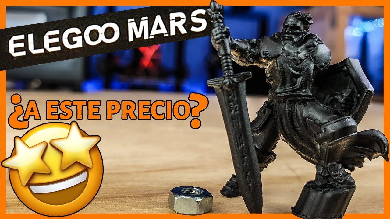 [ELEGOO MARS] IMPRESORA 3D de RESINA 🤩 ¡CALIDAD/PRECIO BRUTAL!