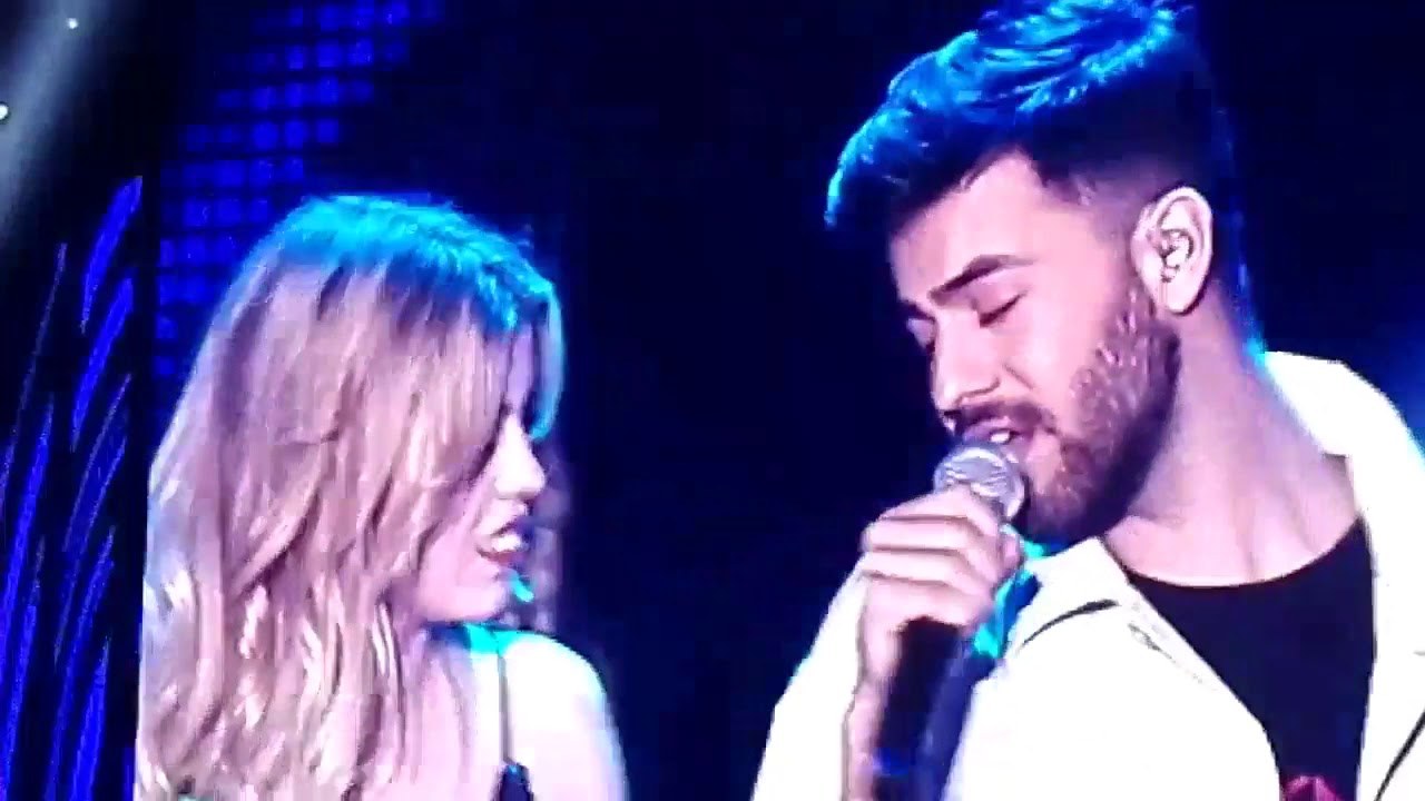 La cuenta de Twitter del Palau Sant Jordi destaco el Symphony de Agoney y Nerea 2-3-18