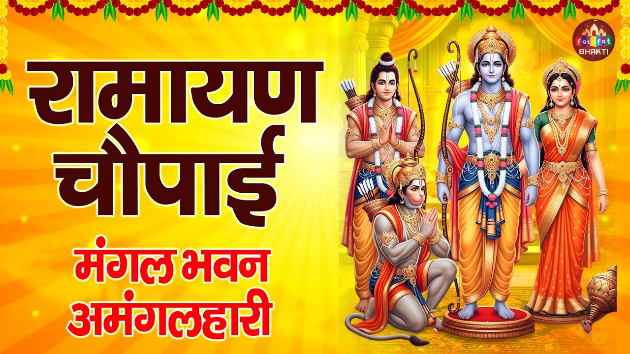Ram Chaupai Path 🙏 | Ramcharitmanas Chaupai | Mangal Bhavan Amangal Hari | RamChaupai 2026