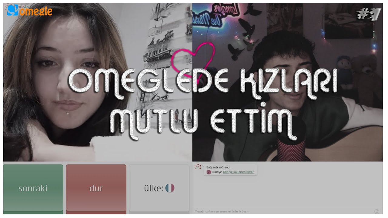 OMEGLEDE KIZLARI MUTLU ETTİM! #1 / çok sevindi! / @Lamajor