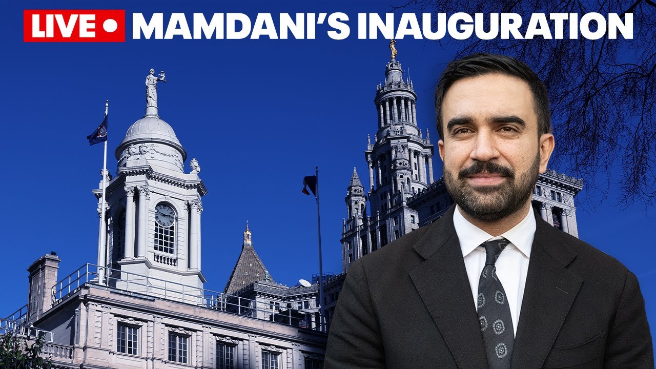 Live: Mayor Zohran Mamdani&rsquo;s inauguration in NYC