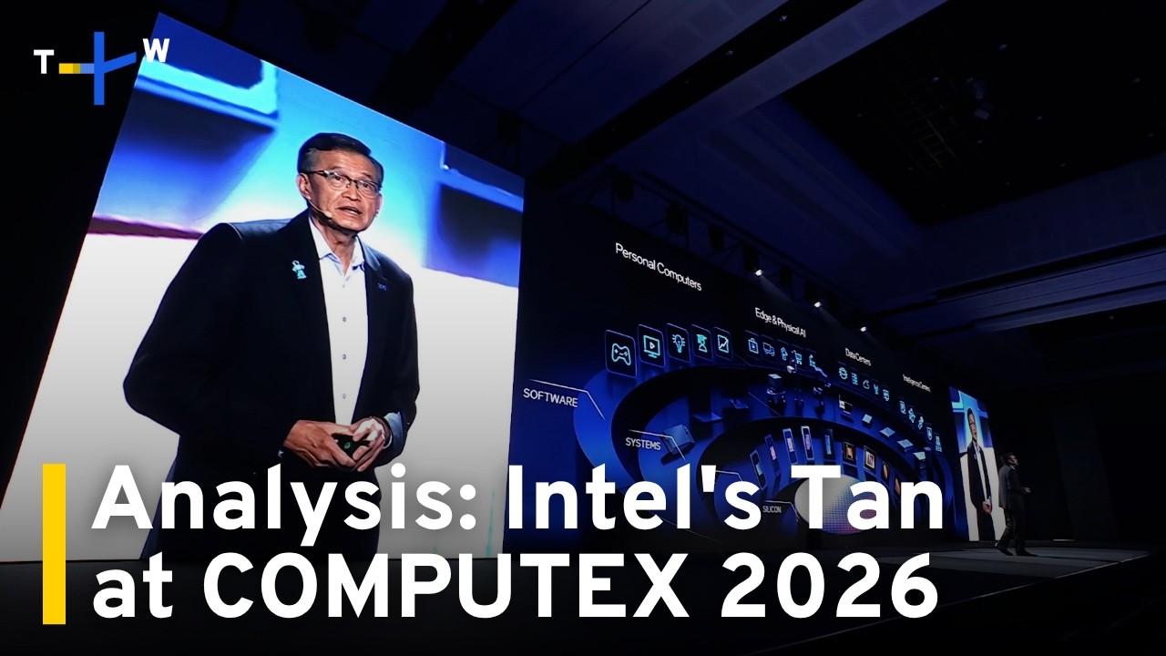Analysis: Intel's CEO Hails Taiwan as 'Silicon Island' as COMPUTEX Opens｜TaiwanPlus News