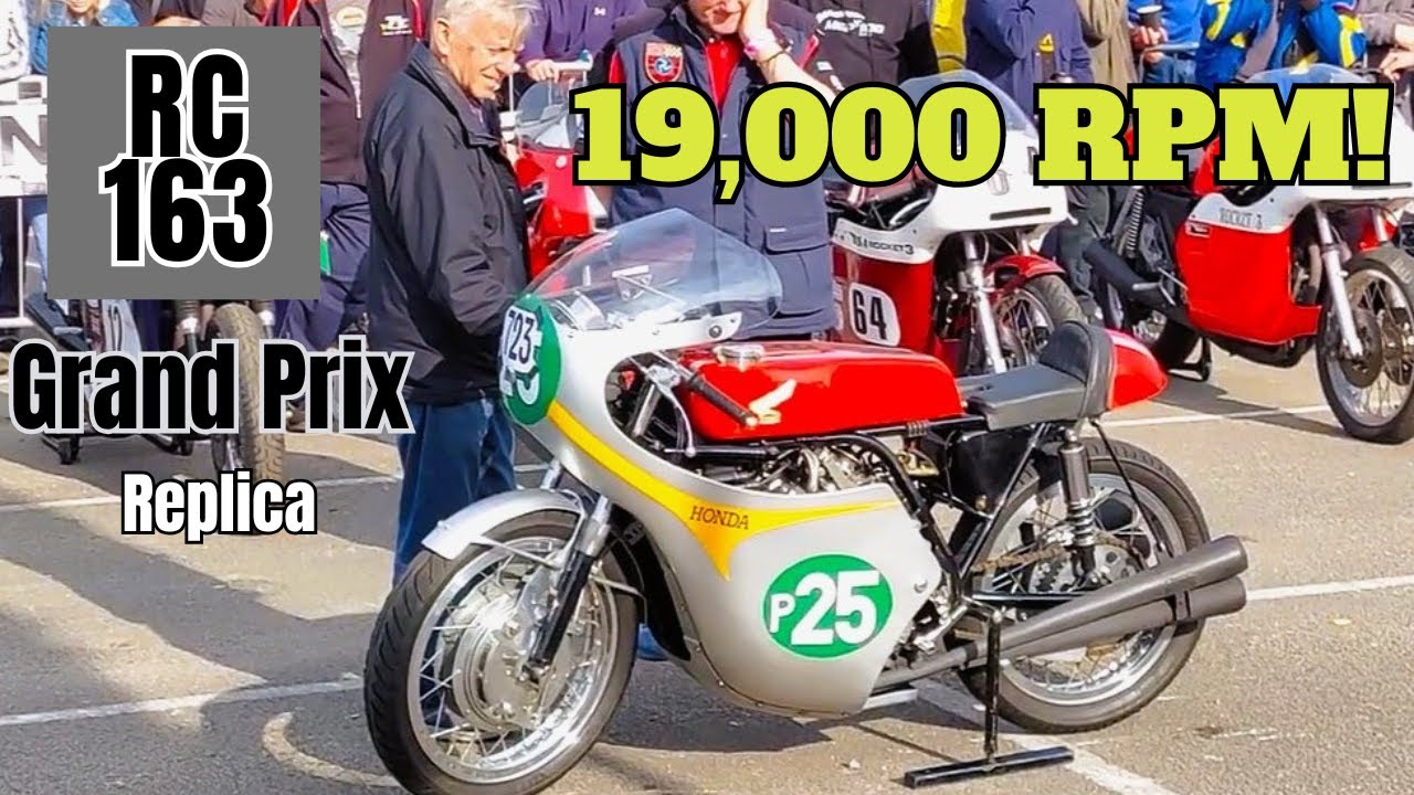 Самый громкий 250-кубовый мотоцикл на Земле. 127 дБ......Представитель Honda RC 163 Grand Prix.