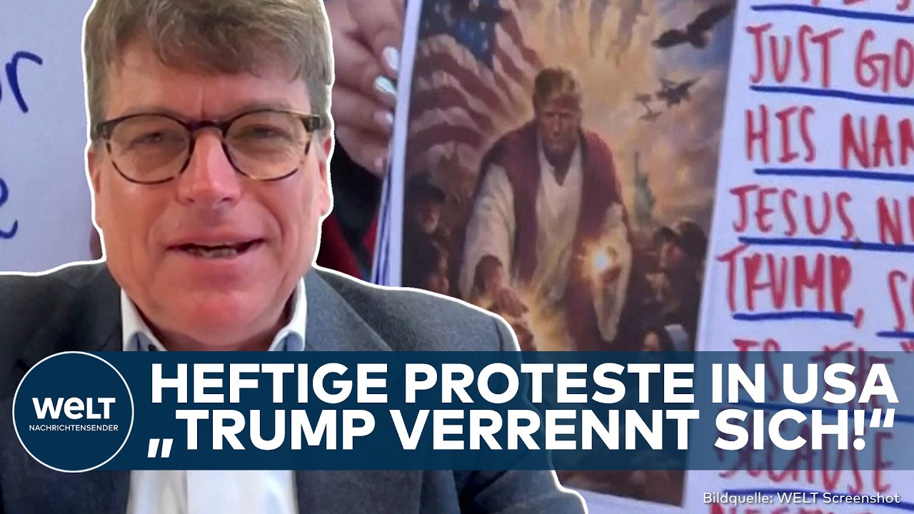 USA: Heftige Proteste gegen Trump! Deutliche Warnung! Eskapaden drohen &uuml;blen Schaden anzurichten