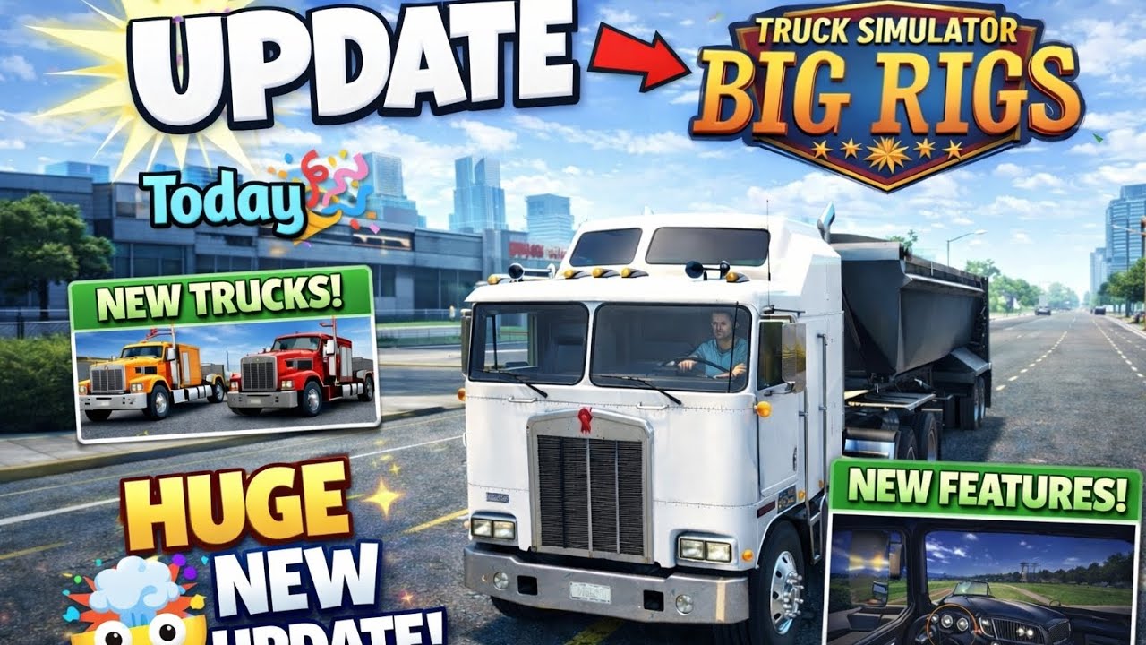 Truck Simulator Big Rigs New Update TodaySMultiplayer Coming Soon🔥✅