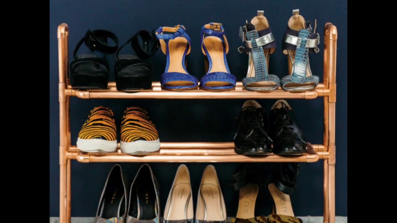 How to D.I.Y. a Copper Shoe Rack