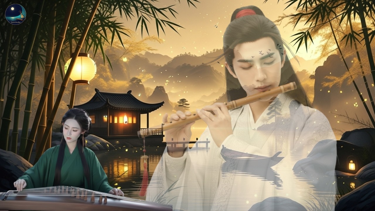 Chinese Zen Music🍃Bamboo Flute, Erhu & Guzheng🍃Relaxing Music, Soothing Music@SoundtoDeepSleep