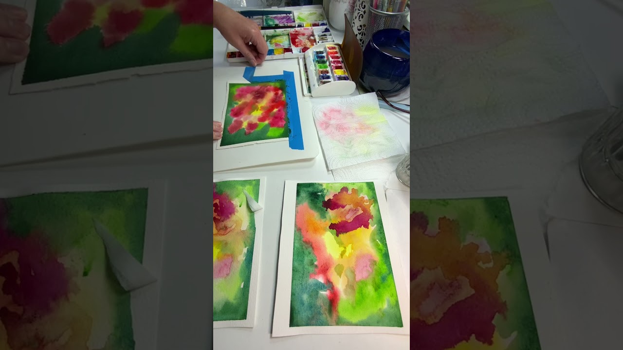 ABC: Arches, Bockingford, Canson - watercolor paper comparison  #watercolor paper #comparison