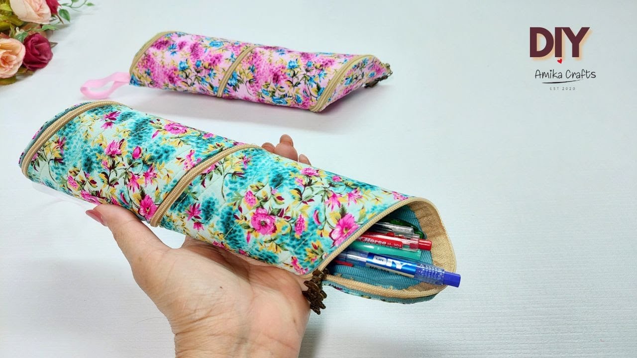 It's very easy to sew/ Cutlery Pouch / Utensil Pocket. #diy #sewing #sewingtutorial
