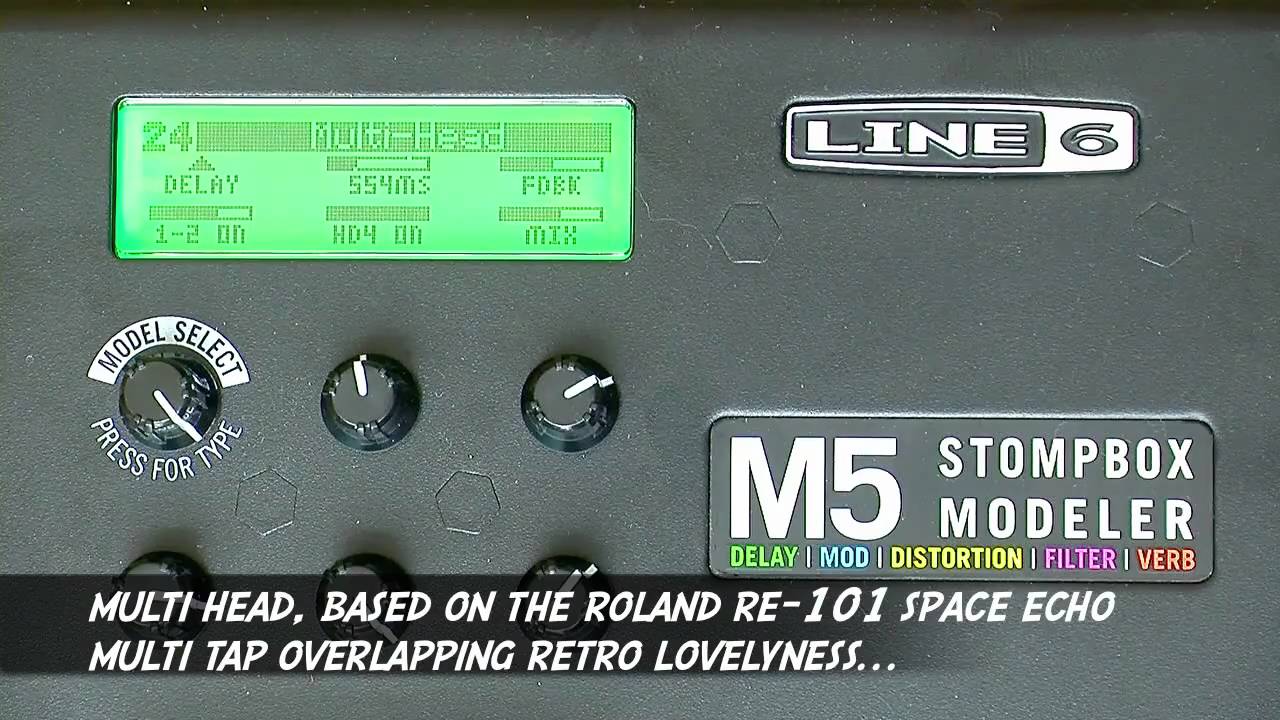 Line 6 M5 Stompbox - In Depth Review @ PMT