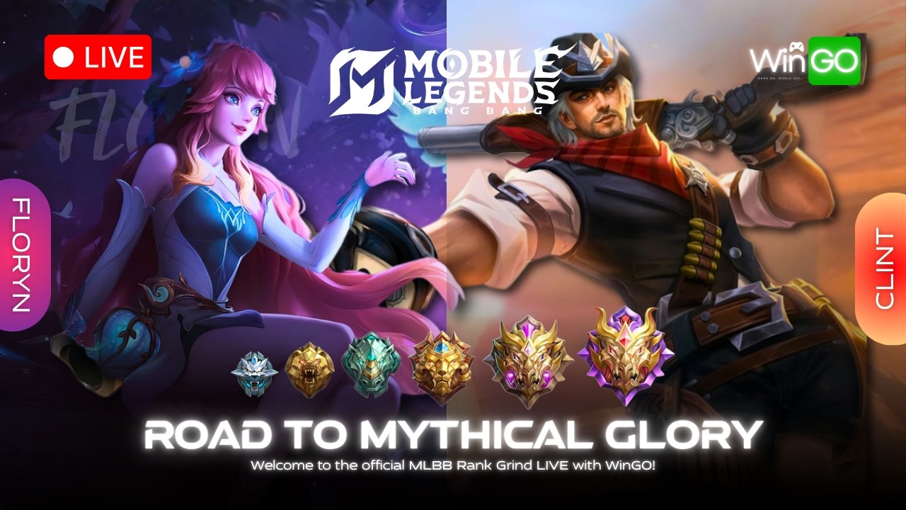 MLBB Live EP | Floryn Healing + Clint Domination | Legendary Grind! #mlbb  #mobilelegends  #floryn