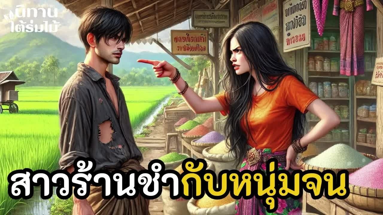สาวร้านชำกับหนุ่มจน ｜ EP 433 #นิทานพื้นบ้าน #นิทานก่อนนอน #นิทานสอนใจ #นิทานชาวบ้าน