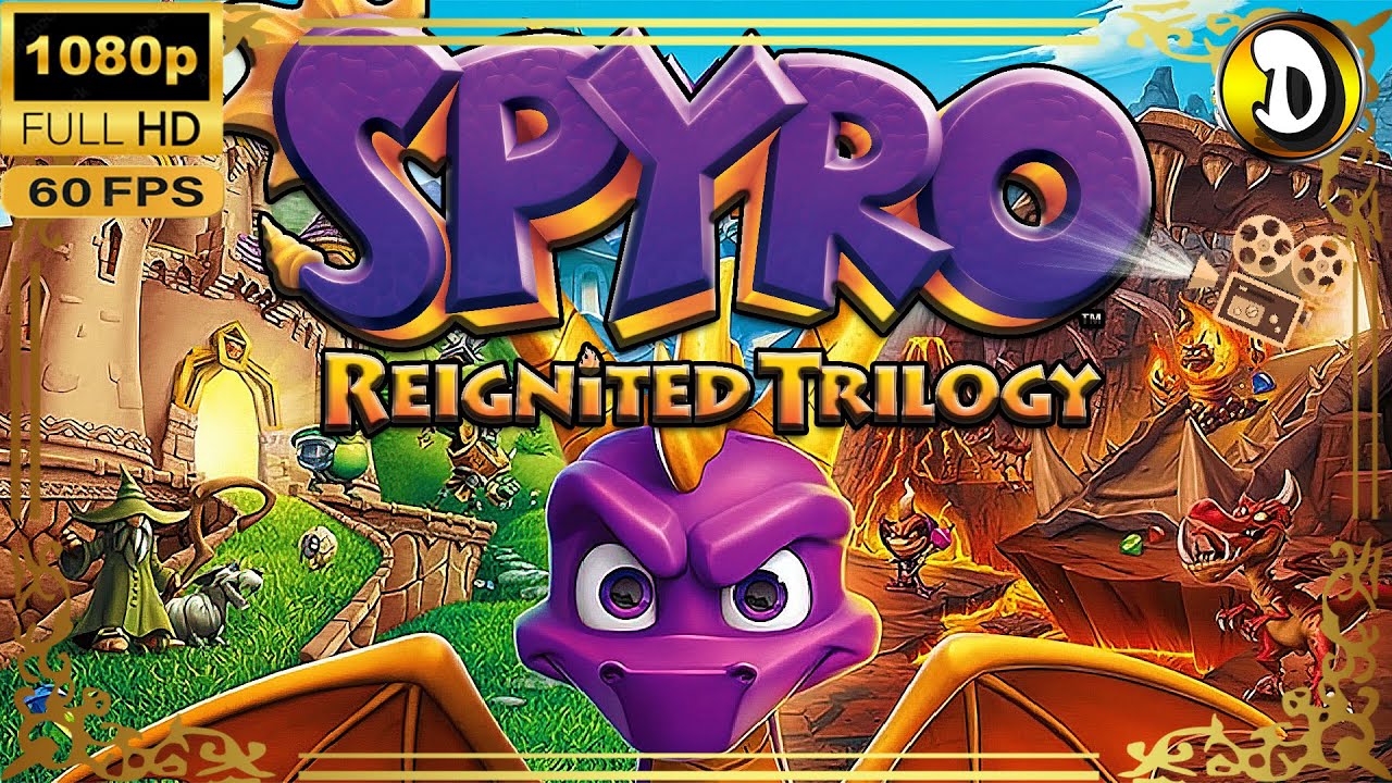 Spyro: Reignited Trilogy STORIA COMPLETA Full Game Movie Film Completo ITA | darby life is gaming
