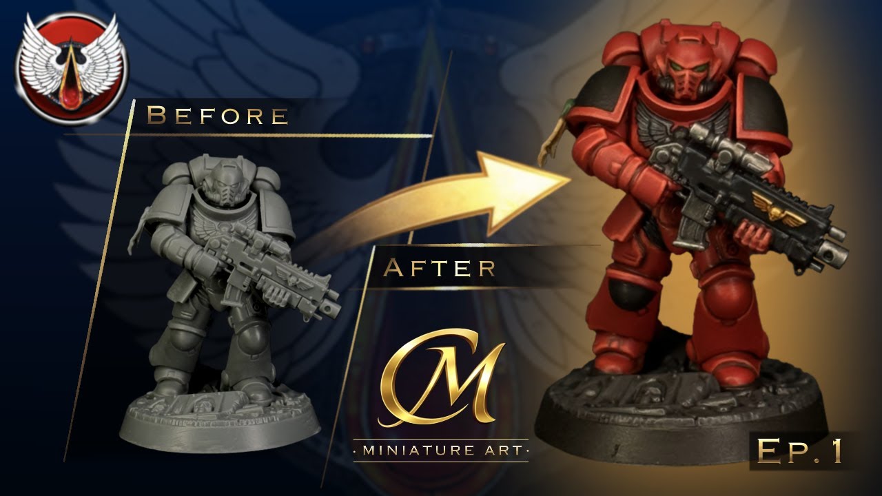 ‘Beginner' to 'Competition Standard' in 4 steps - Ep1 - Blood Angels Intercessor