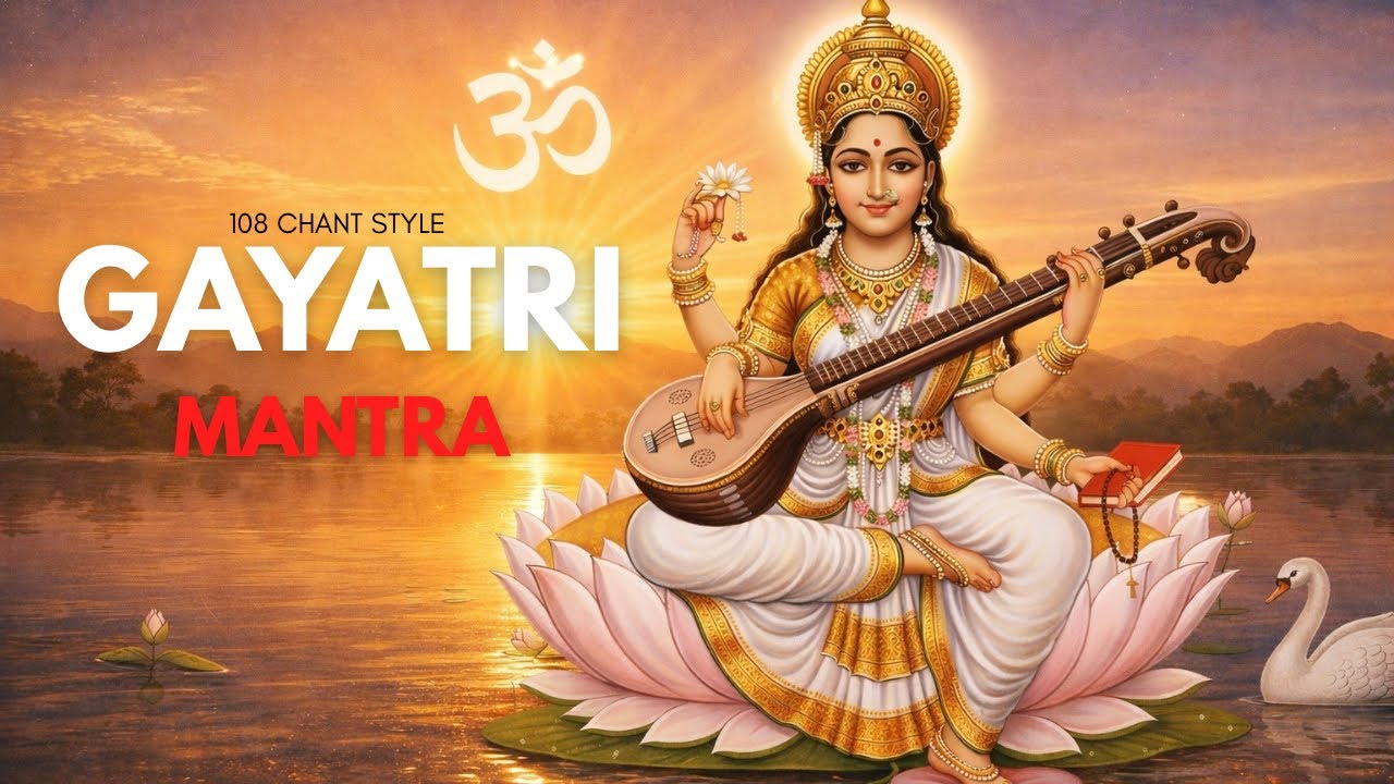 Gayatri Mantra 108 Times 🌅 | Shanti Aur Positive Energy Ke Liye | Peaceful Chant