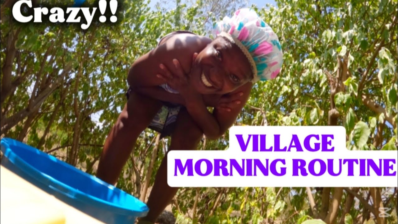 My morning routine in the village 🇰🇪