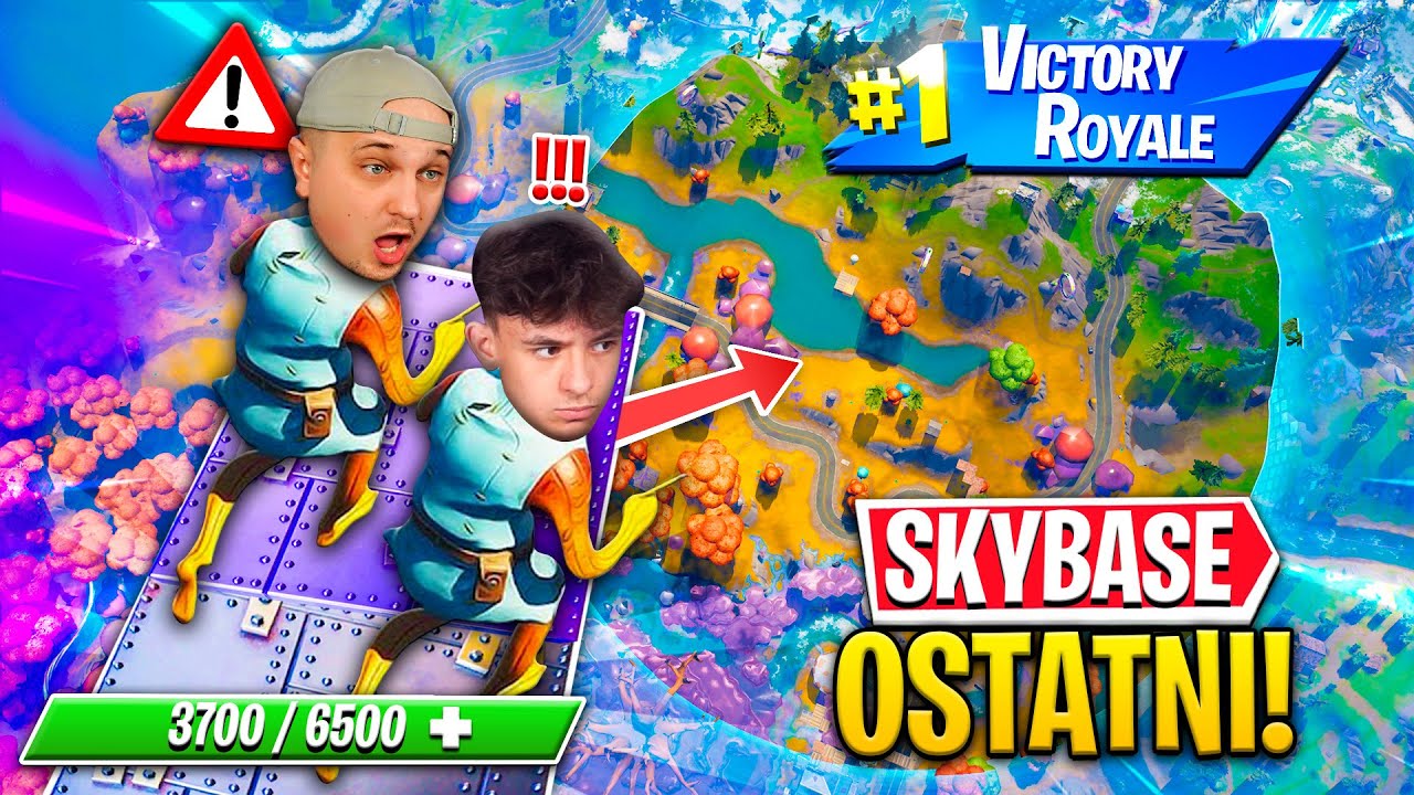 ZROBILIŚMY OSTATNI SKYBASE W ROZDZIALE 3! 🥲 w Fortnite