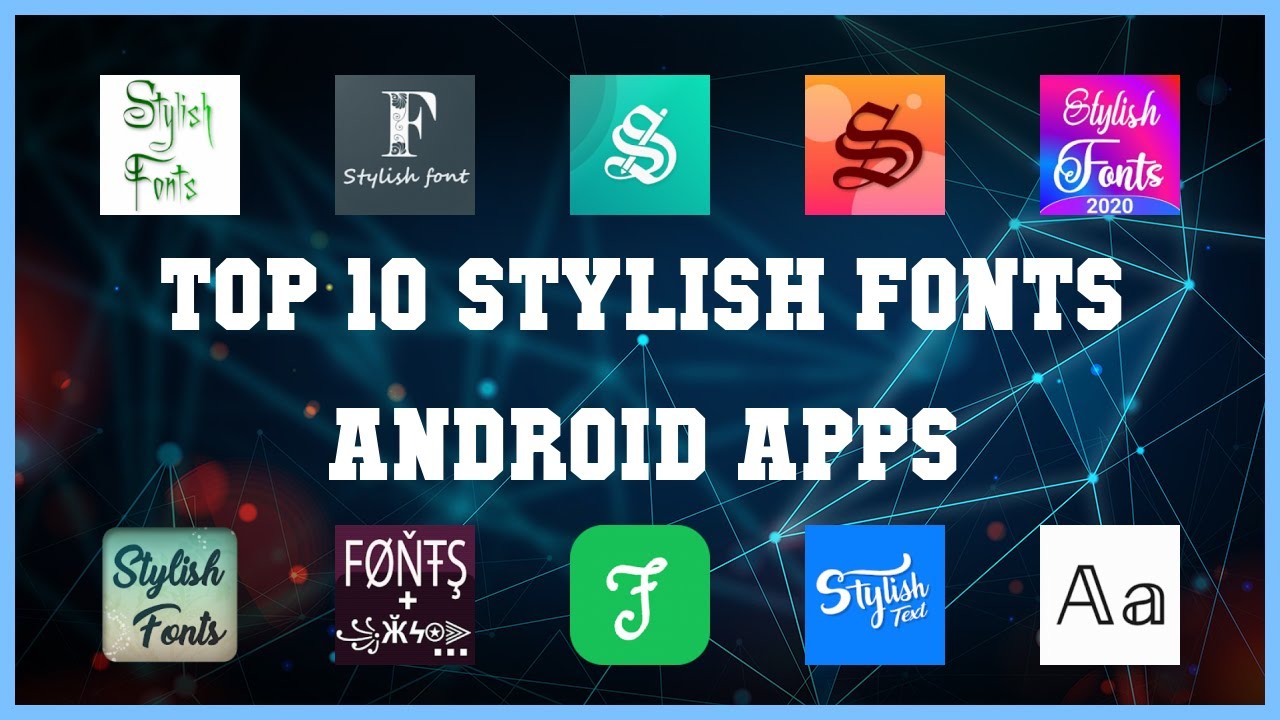 Top 10 Stylish Fonts Android App | Review