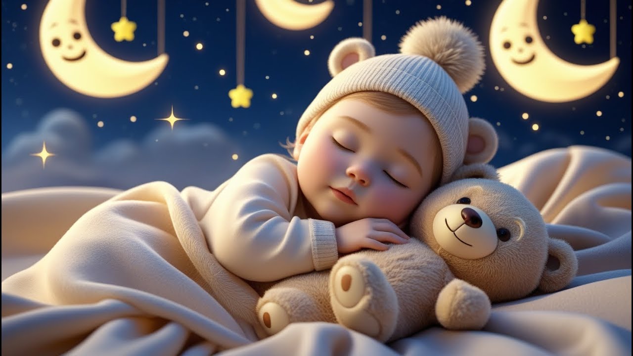 Baby Sleep Music 🎵 Mozart & Brahms Lullabies | Fall Asleep Fast & Sweet Dreams 💤