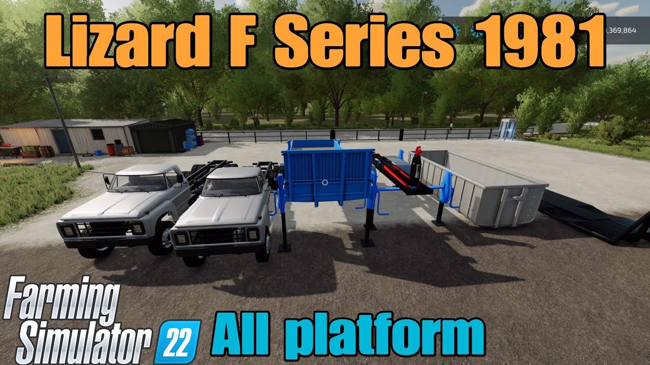 Lizard F Series 1981 / mod for all platforms on FS22