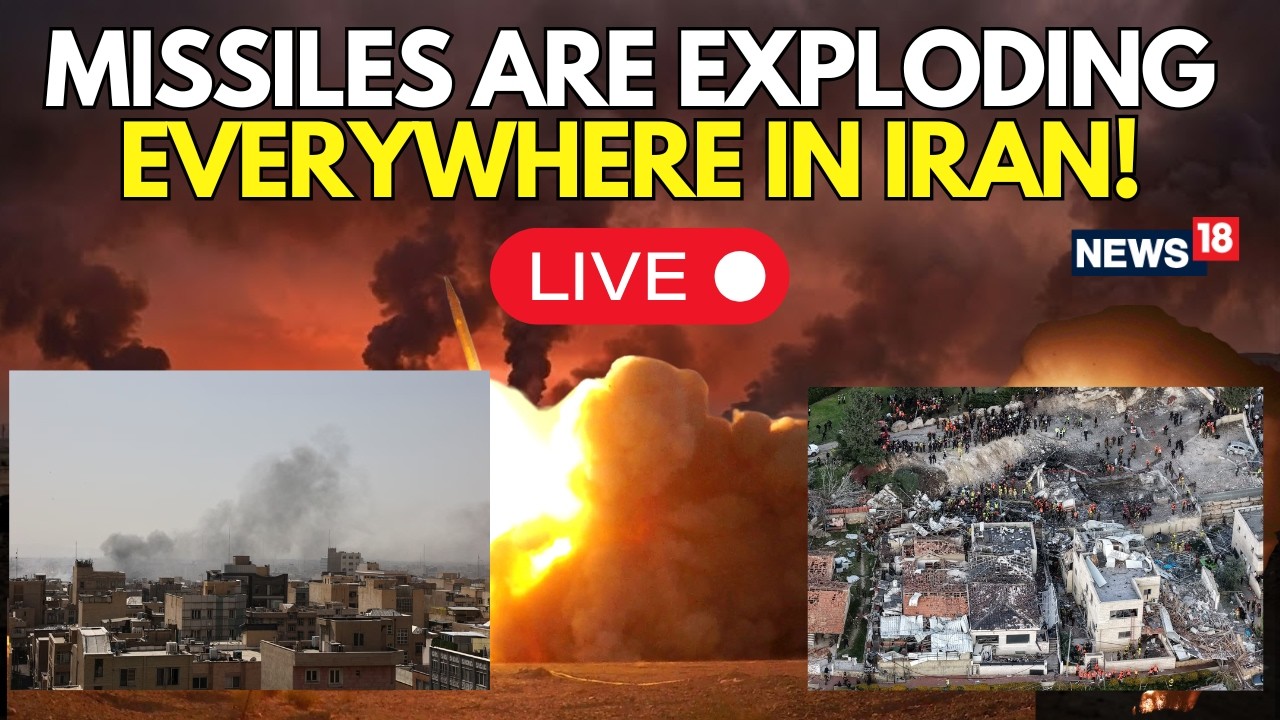 IRAN DESTROYED! | LIVE: Missiles Rain Down Across Iran as Massive Explosions Rock Multiple Cities