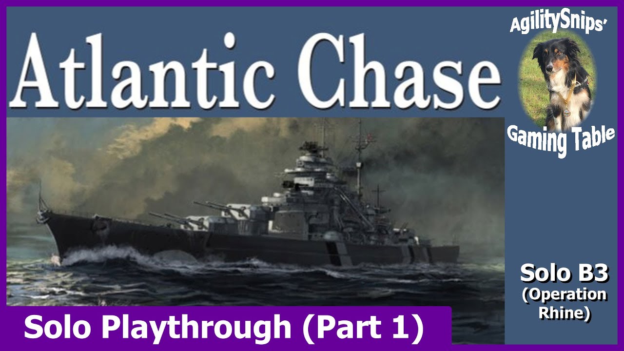 Atlantic Chase - Bismarck Solo Playthrough (Part 1)