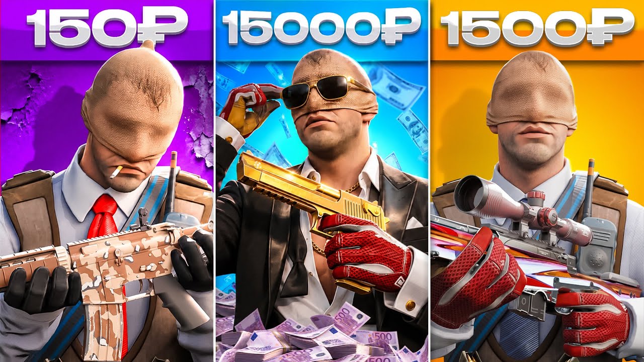 I BOUGHT RANDOM ACCOUNTS WITH INVENTORIES FOR 150, 1,500, AND 15,000 RUBLES - WHAT'S INSIDE? CS2