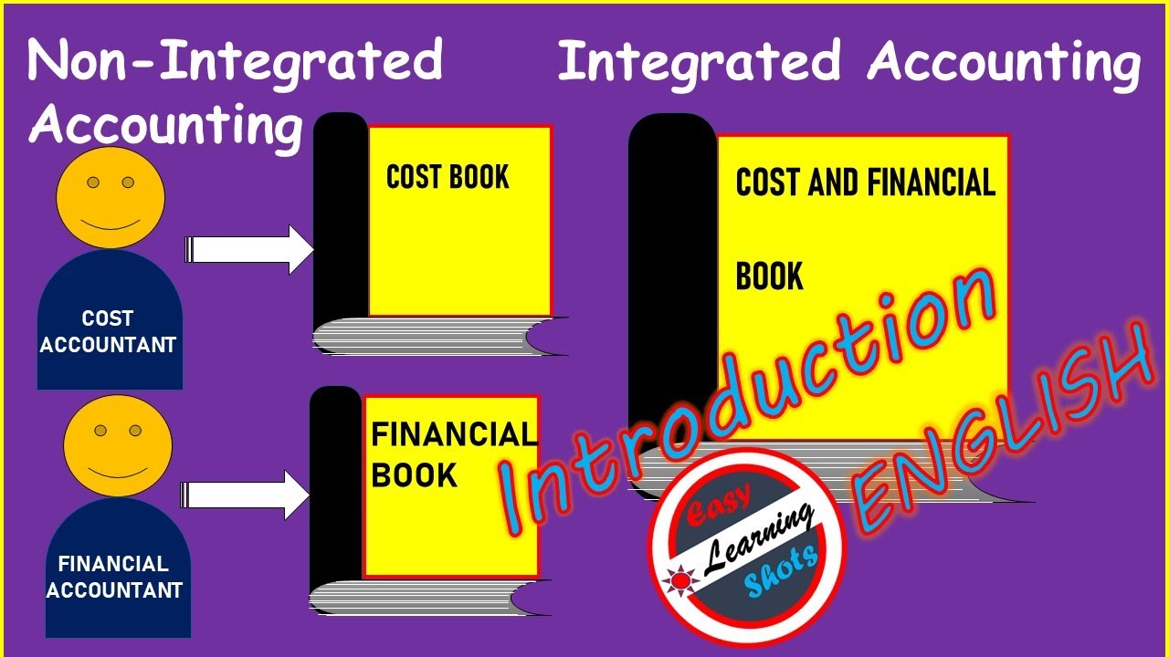 Integrated accounting and non-integrated accounting in English cost ledger control account
