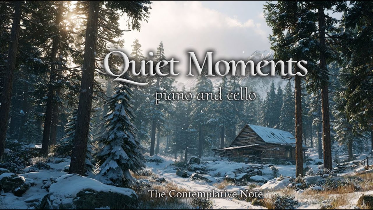 Find Comfort in the Quiet Moments ❄️🏠 Gentle Cello & Piano Music