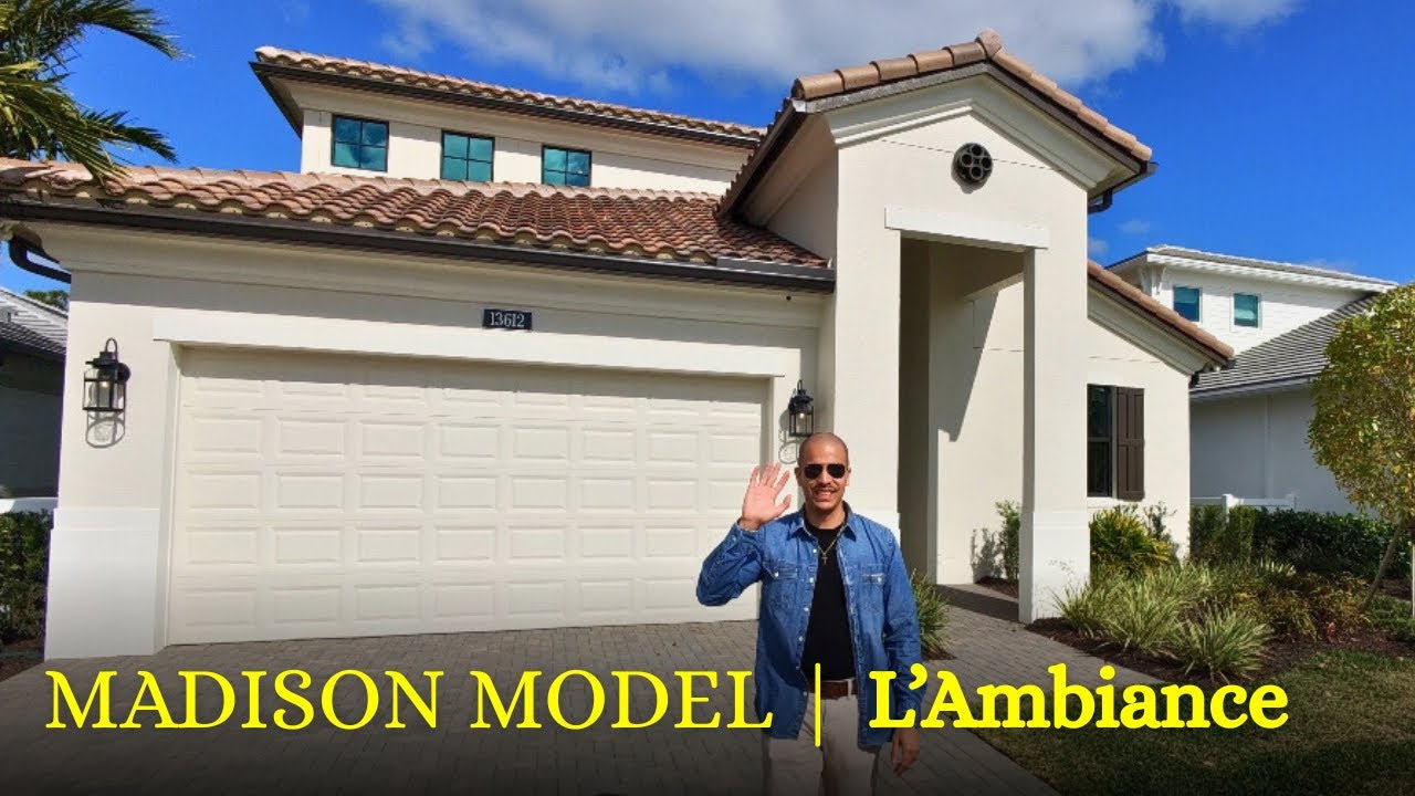Best Property Tour | Madison Model | Kolter | L&rsquo;Ambiance at Avenir Palm Beach Gardens #luxuryhomes