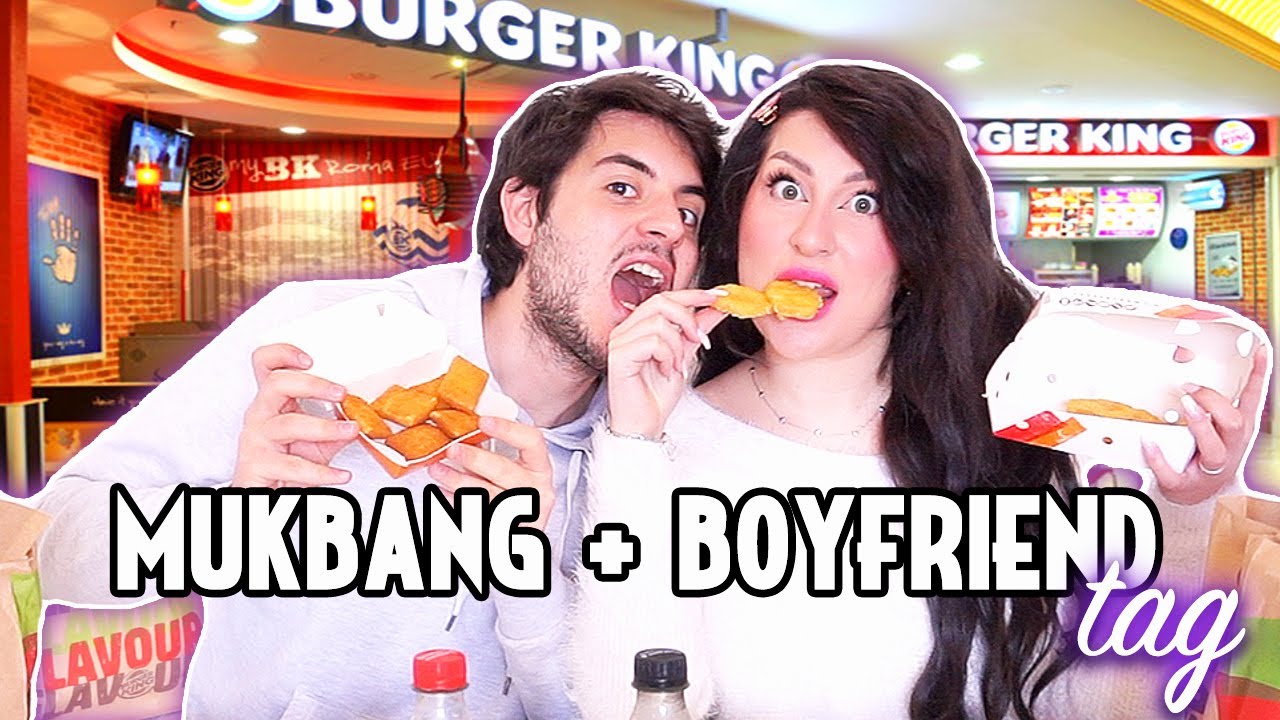 MUKBANG BURGER KING DI COPPIA 🍟 BOYFRIEND TAG... 6 ANNI DOPO! ita