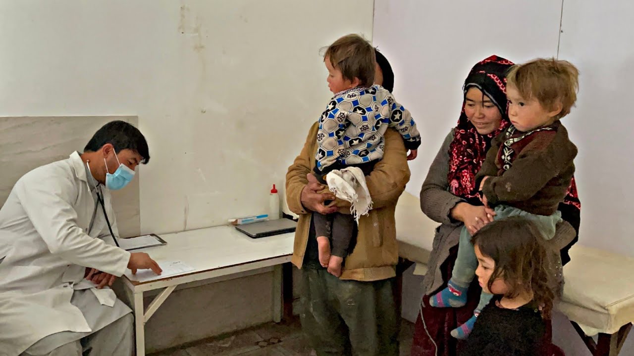 Visit Doctor for Twin Children | 2000-Year-Old Mountain Life | Village life Afghanistan