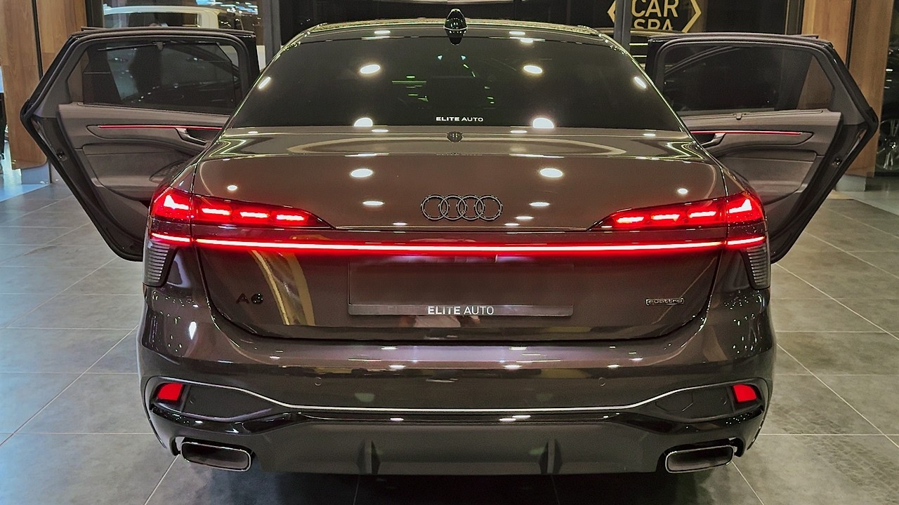 2026 Audi A6 S-Line - Exterior and interior details